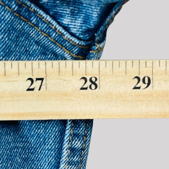 Vtg Saloon No 10 Denim Jacket Mens 3XL Deadwood Dakota Territory Embroidered - Picture 6 of 12